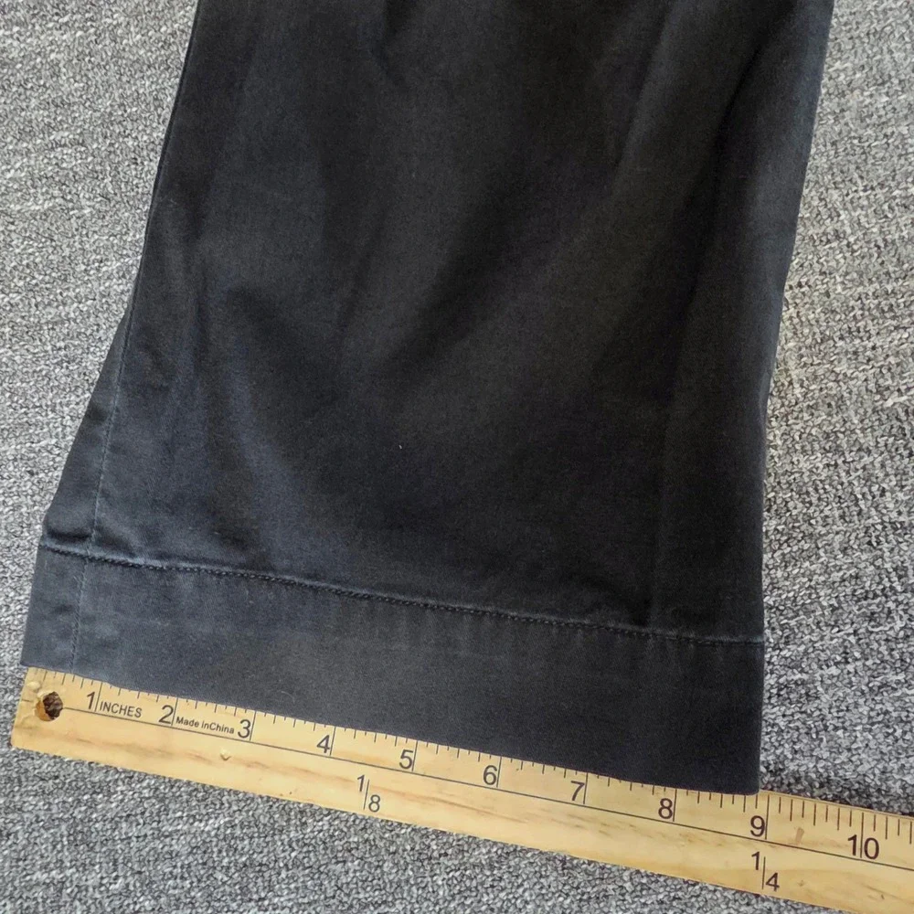 Polo Ralph Lauren Stretch Classic Fit Chino Pants Mens Black Cotton Twill Read